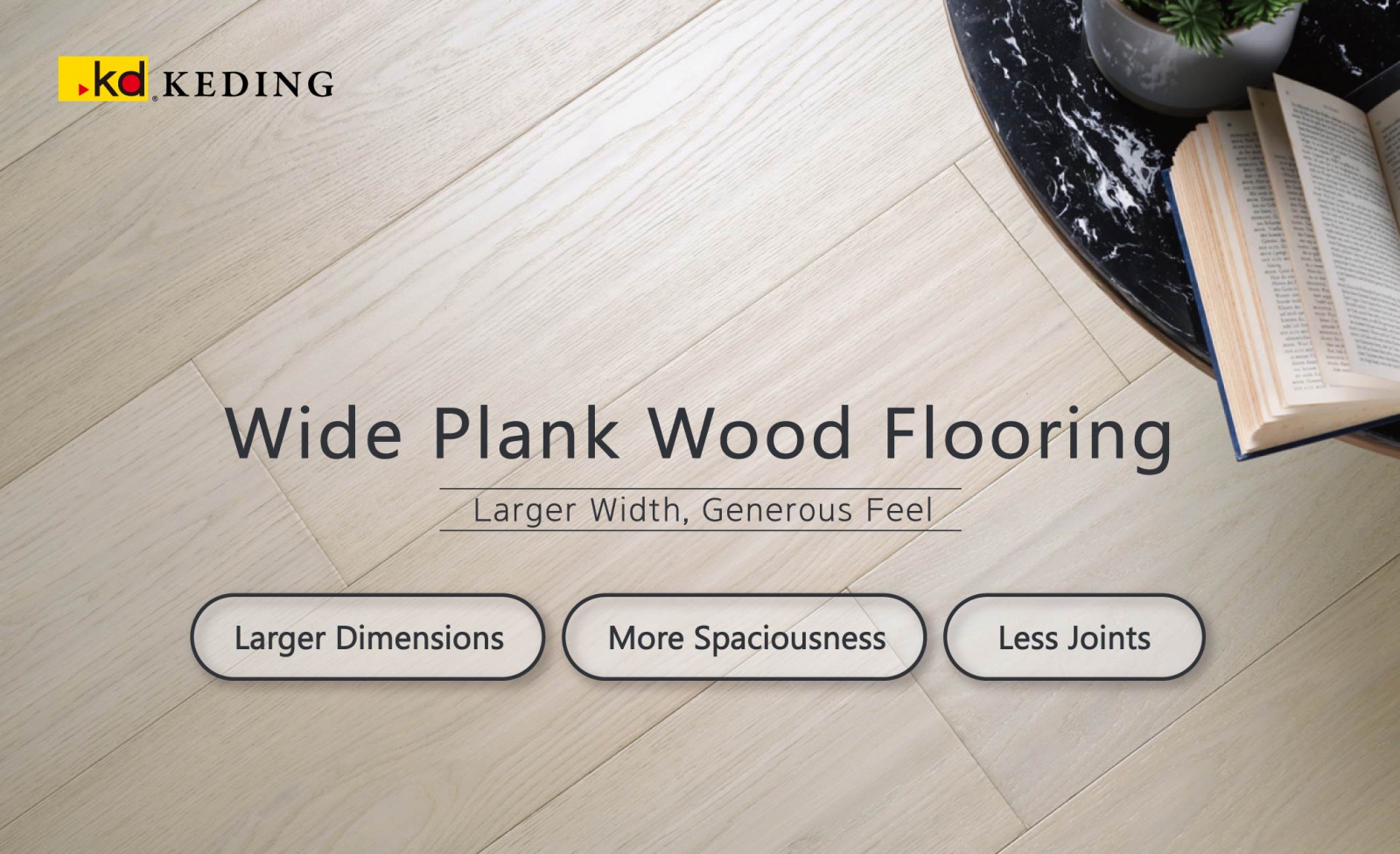 Wide Plank Wood Flooring
